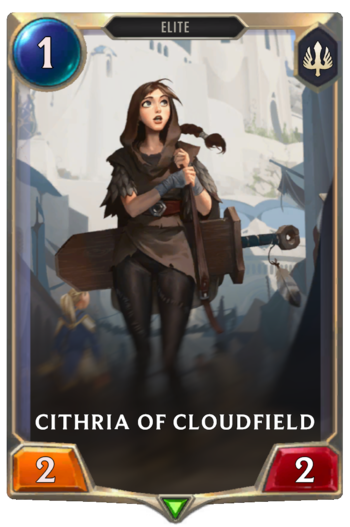 Cithria of Cloudfield Card