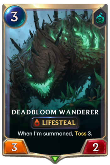 Deadbloom Wanderer Card