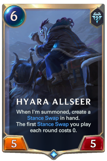 Hyara Allseer Card