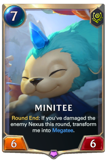Minitee Card
