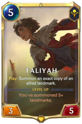 Taliyah Card